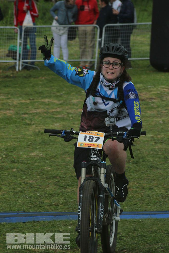 B-Pro MTB de la Mujer 2016, llegada