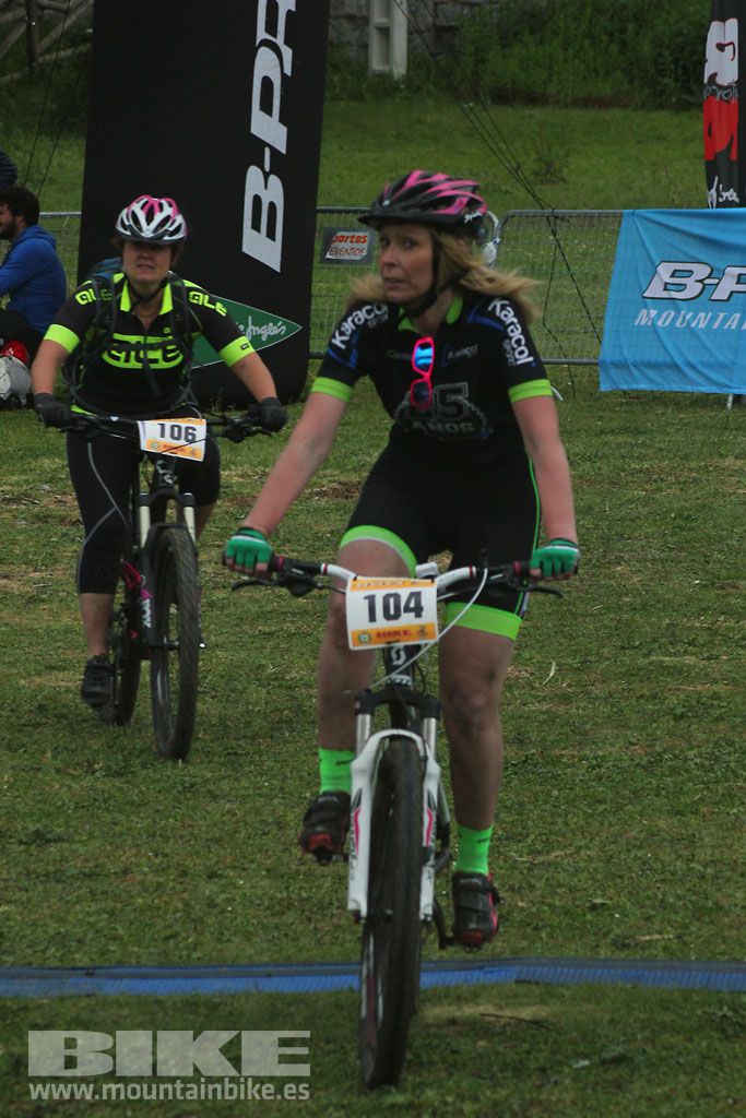 B-Pro MTB de la Mujer 2016, llegada