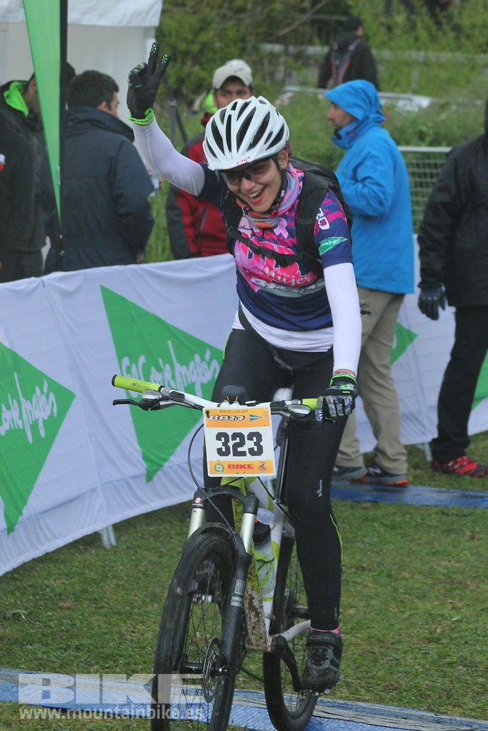 B-Pro MTB de la Mujer 2016, llegada