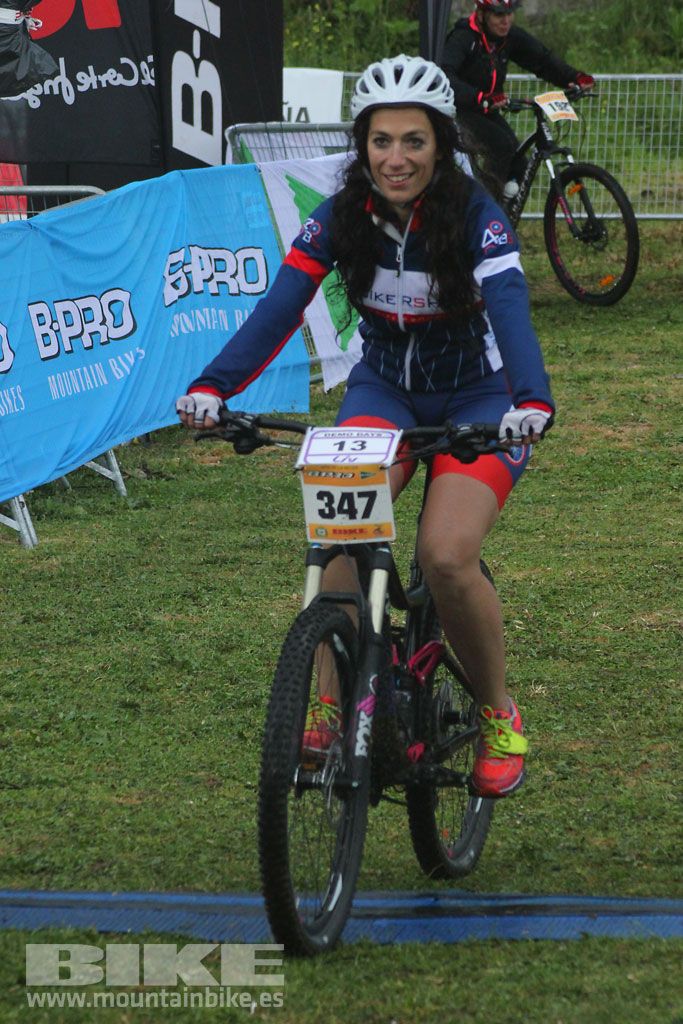 B-Pro MTB de la Mujer 2016, llegada