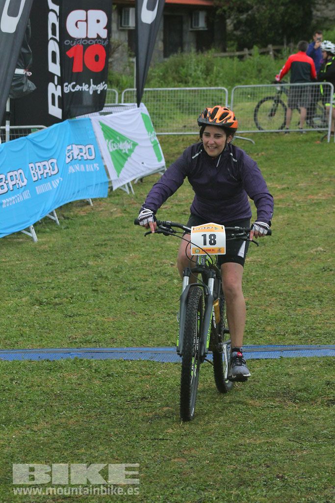B-Pro MTB de la Mujer 2016, llegada