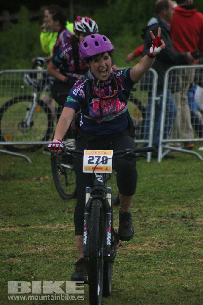 B-Pro MTB de la Mujer 2016, llegada