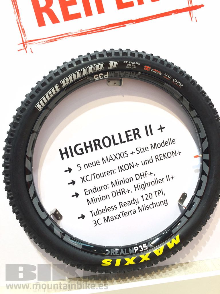 Maxxis 2884 High Roller II en 2,80”.