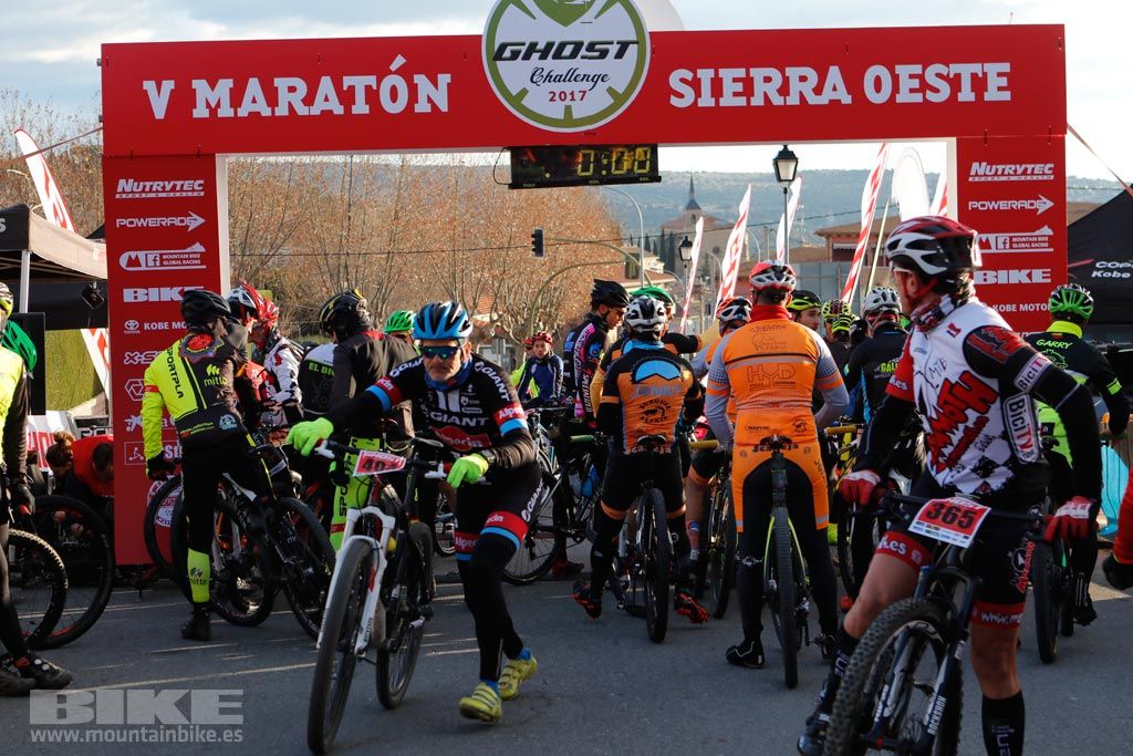 Maraton Sierra Oeste 2017. Salida