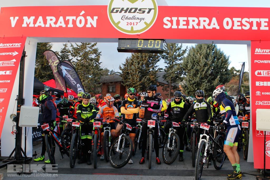 Maraton Sierra Oeste 2017. Salida