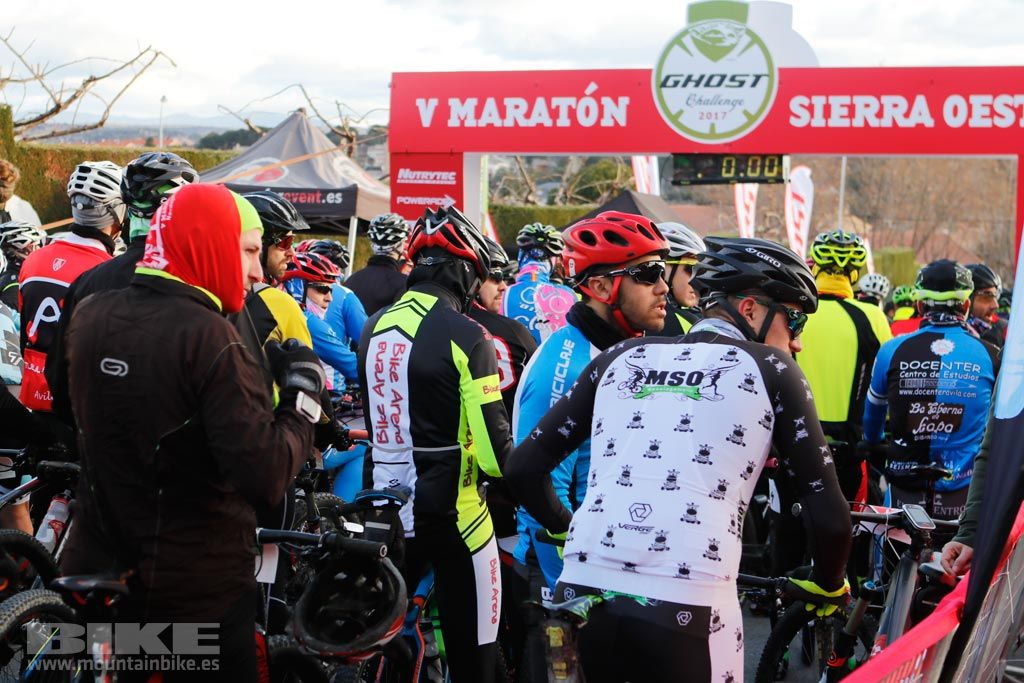 Maraton Sierra Oeste 2017. Salida