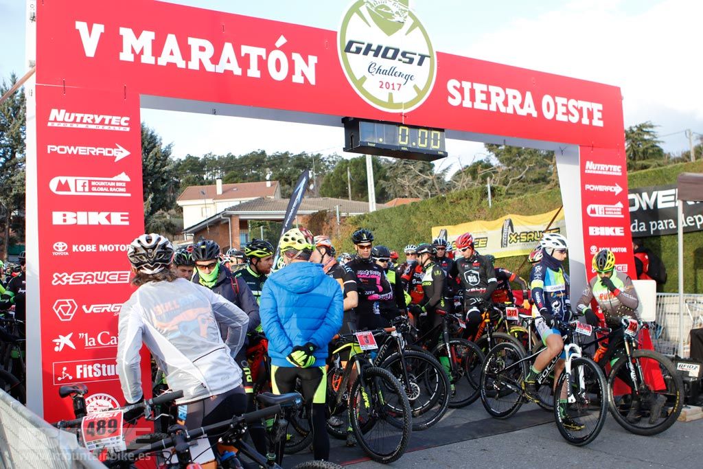 Maraton Sierra Oeste 2017. Salida