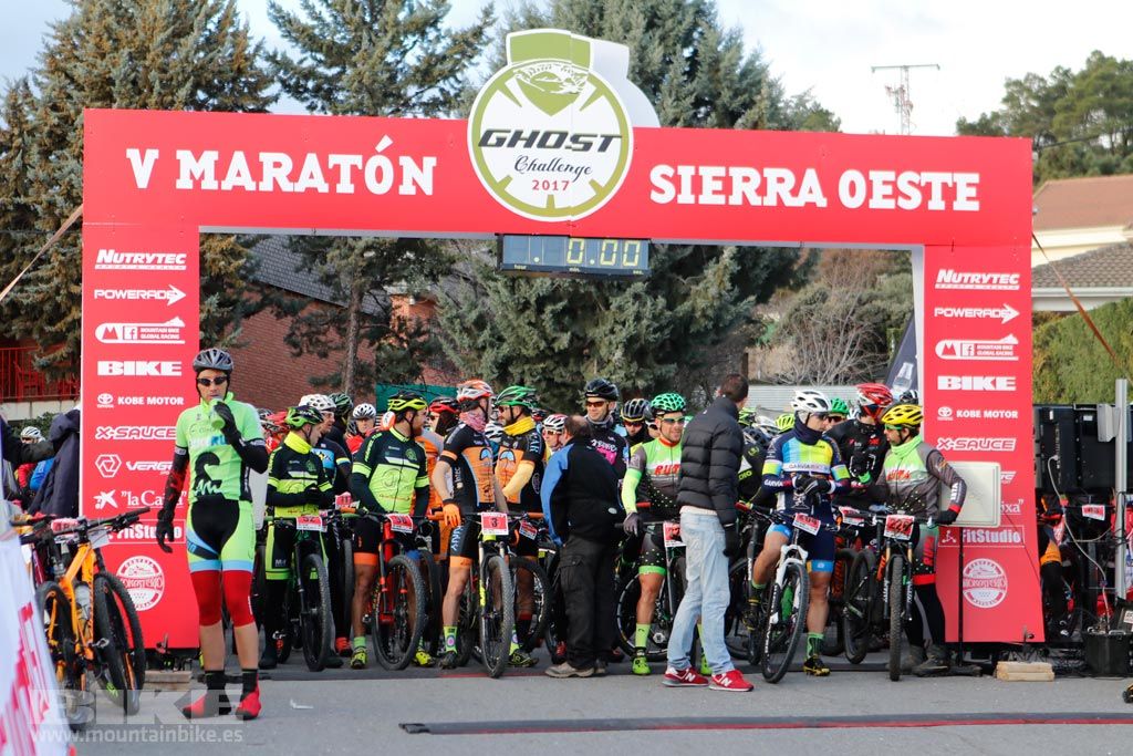 Maraton Sierra Oeste 2017. Salida