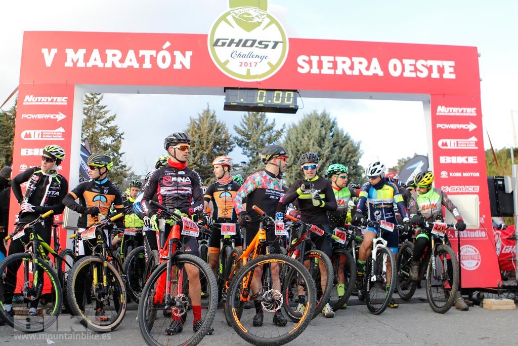 Maraton Sierra Oeste 2017. Salida