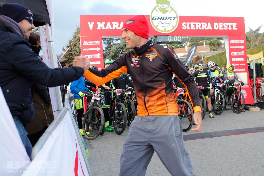 Maraton Sierra Oeste 2017. Salida