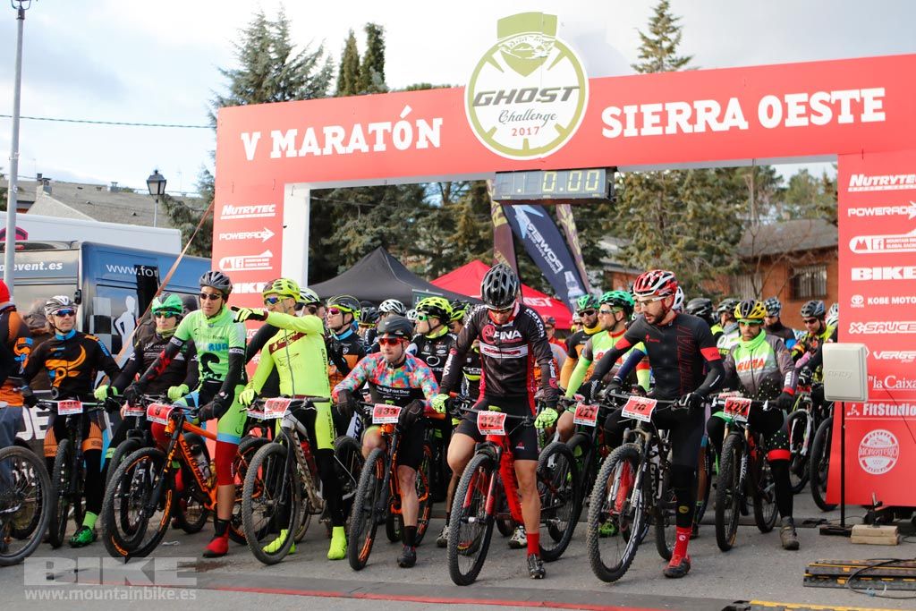 Maraton Sierra Oeste 2017. Salida