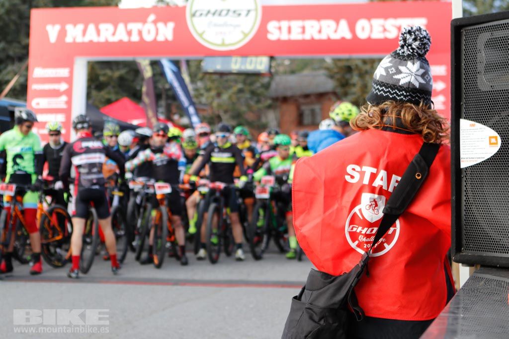Maraton Sierra Oeste 2017. Salida