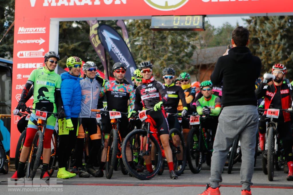 Maraton Sierra Oeste 2017. Salida