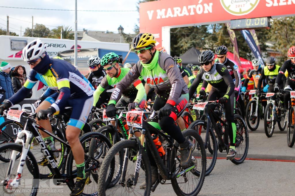 Maraton Sierra Oeste 2017. Salida