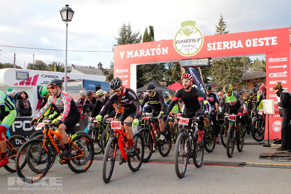 Maraton Sierra Oeste 2017. Salida