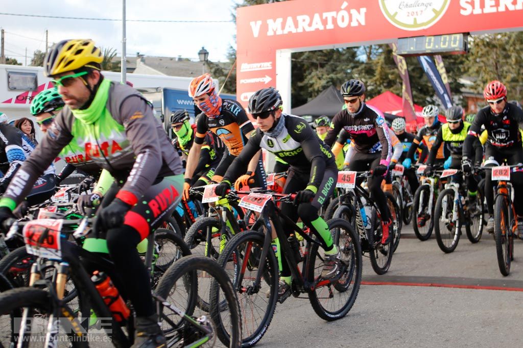 Maraton Sierra Oeste 2017. Salida
