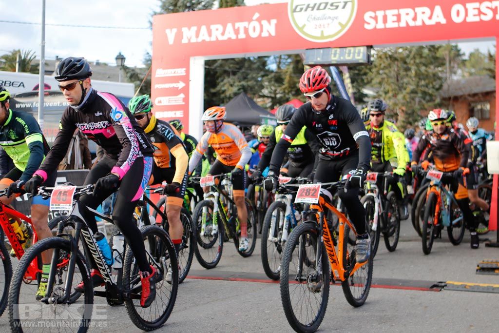 Maraton Sierra Oeste 2017. Salida