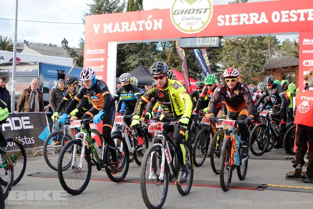 Maraton Sierra Oeste 2017. Salida