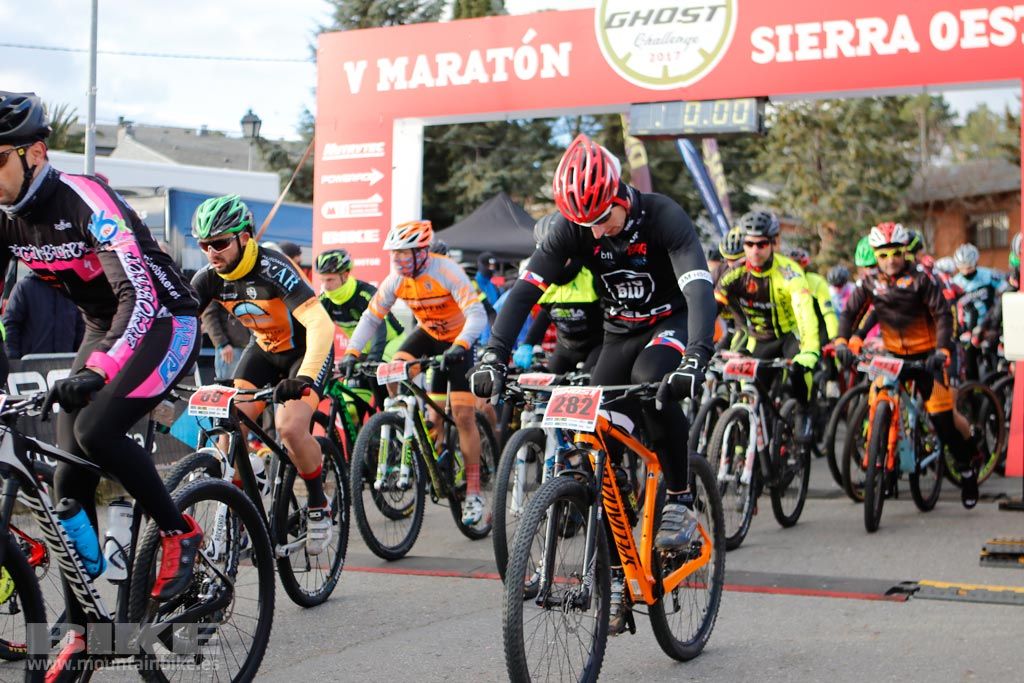 Maraton Sierra Oeste 2017. Salida