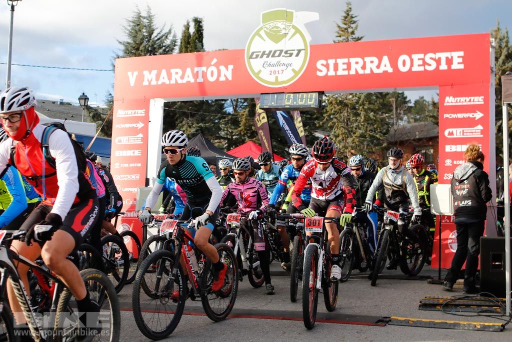 Maraton Sierra Oeste 2017. Salida