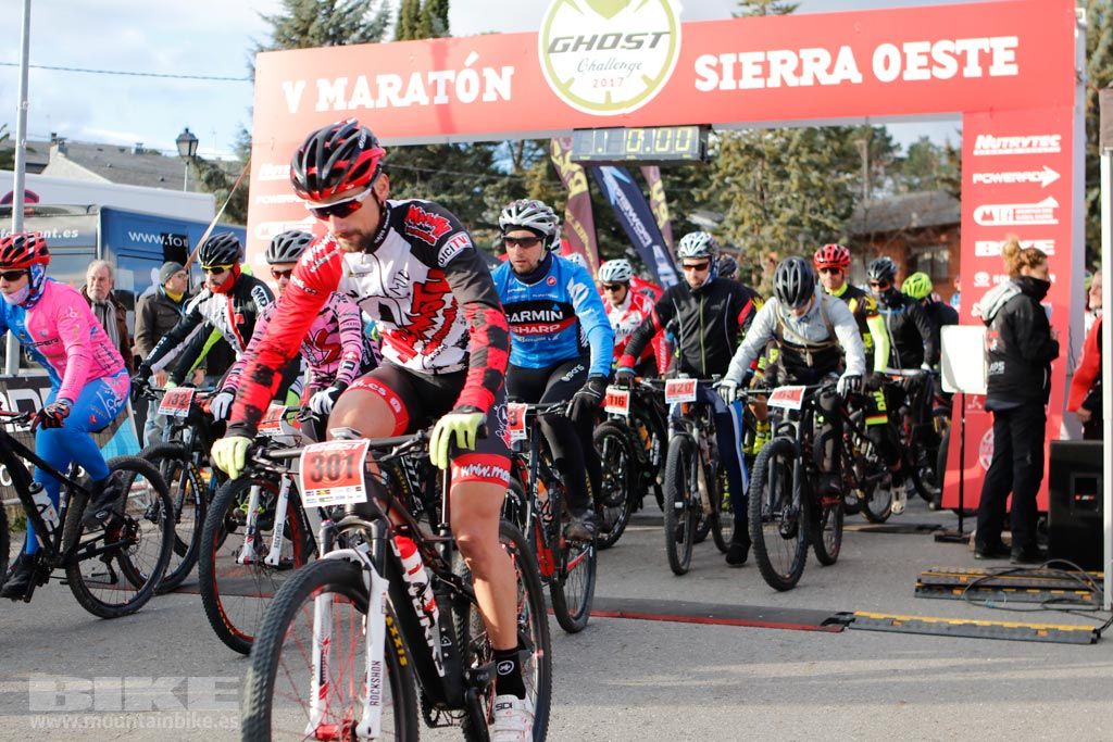 Maraton Sierra Oeste 2017. Salida