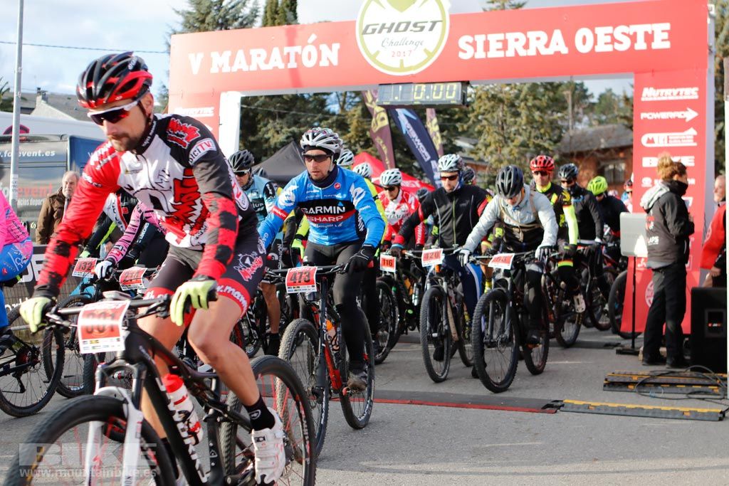 Maraton Sierra Oeste 2017. Salida