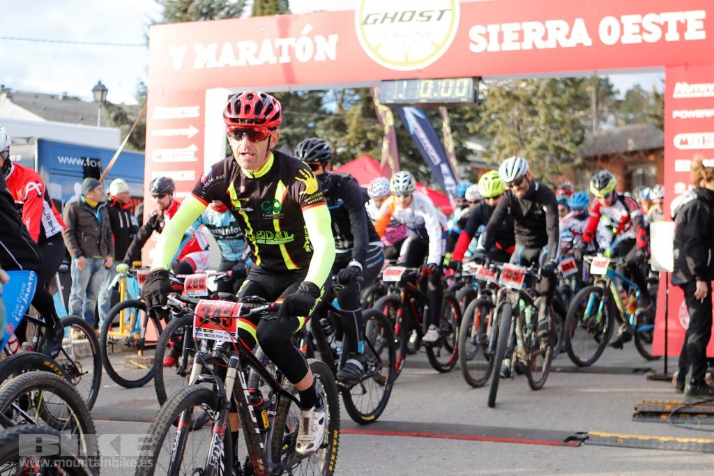 Maraton Sierra Oeste 2017. Salida
