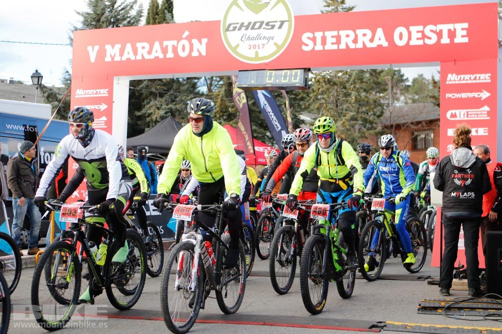 Maraton Sierra Oeste 2017. Salida
