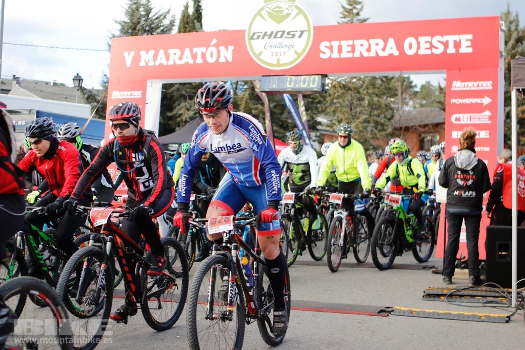 Maraton Sierra Oeste 2017. Salida