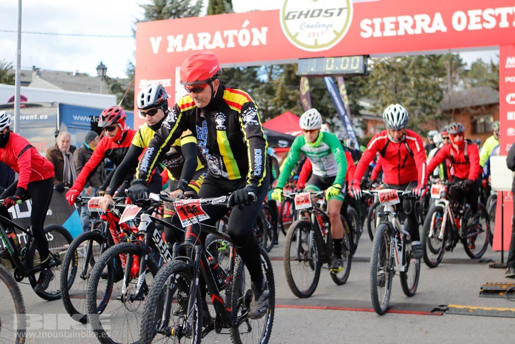 Maraton Sierra Oeste 2017. Salida