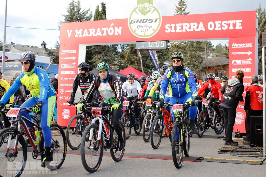Maraton Sierra Oeste 2017. Salida