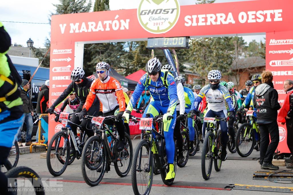 Maraton Sierra Oeste 2017. Salida