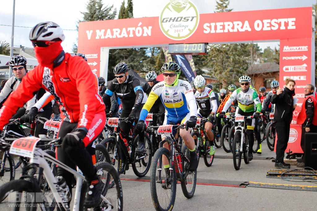 Maraton Sierra Oeste 2017. Salida