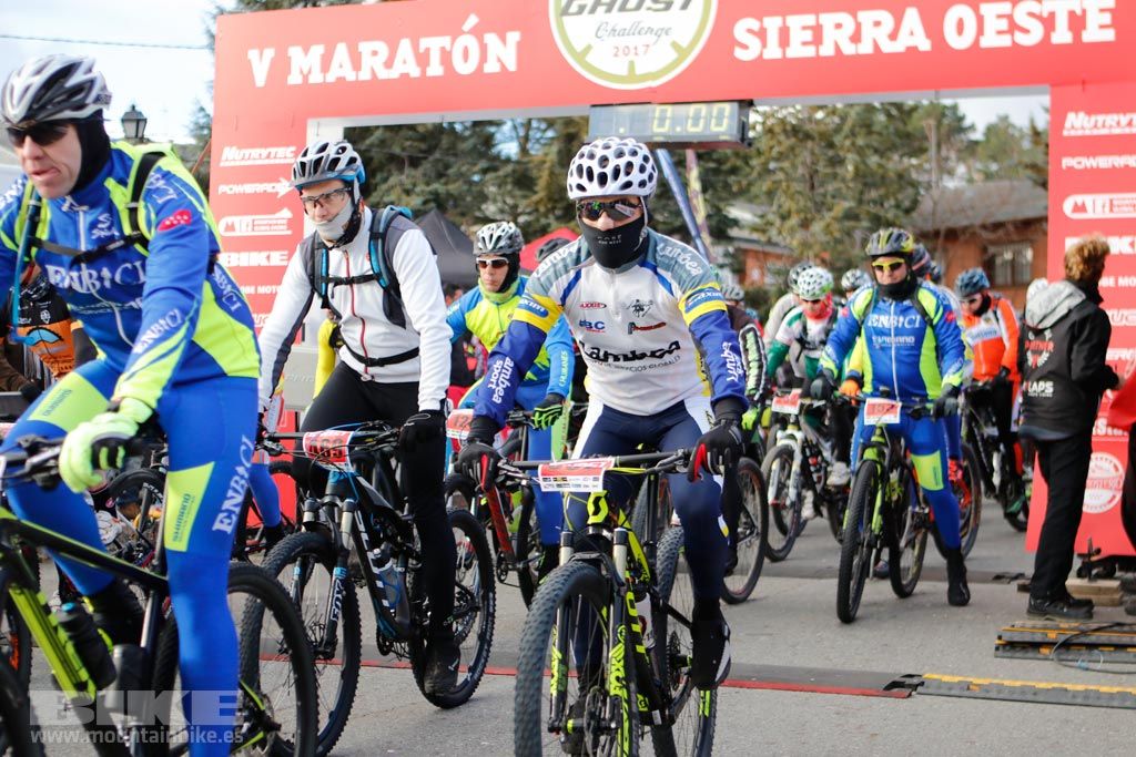 Maraton Sierra Oeste 2017. Salida