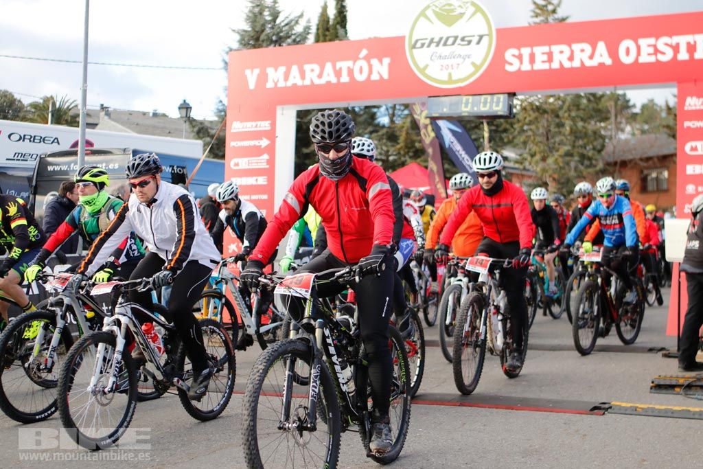 Maraton Sierra Oeste 2017. Salida