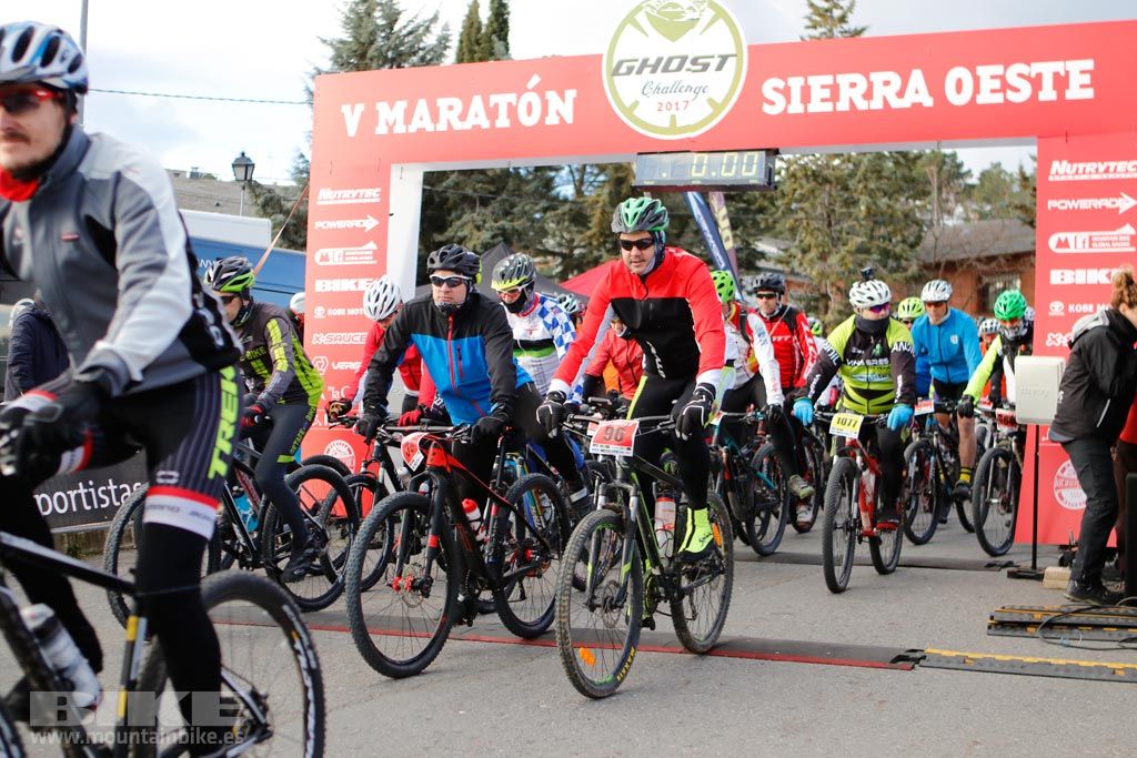 Maraton Sierra Oeste 2017. Salida