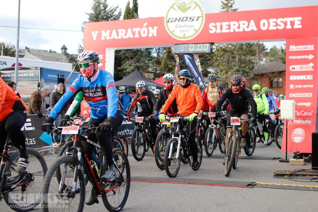 Maraton Sierra Oeste 2017. Salida