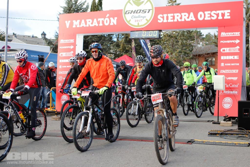 Maraton Sierra Oeste 2017. Salida