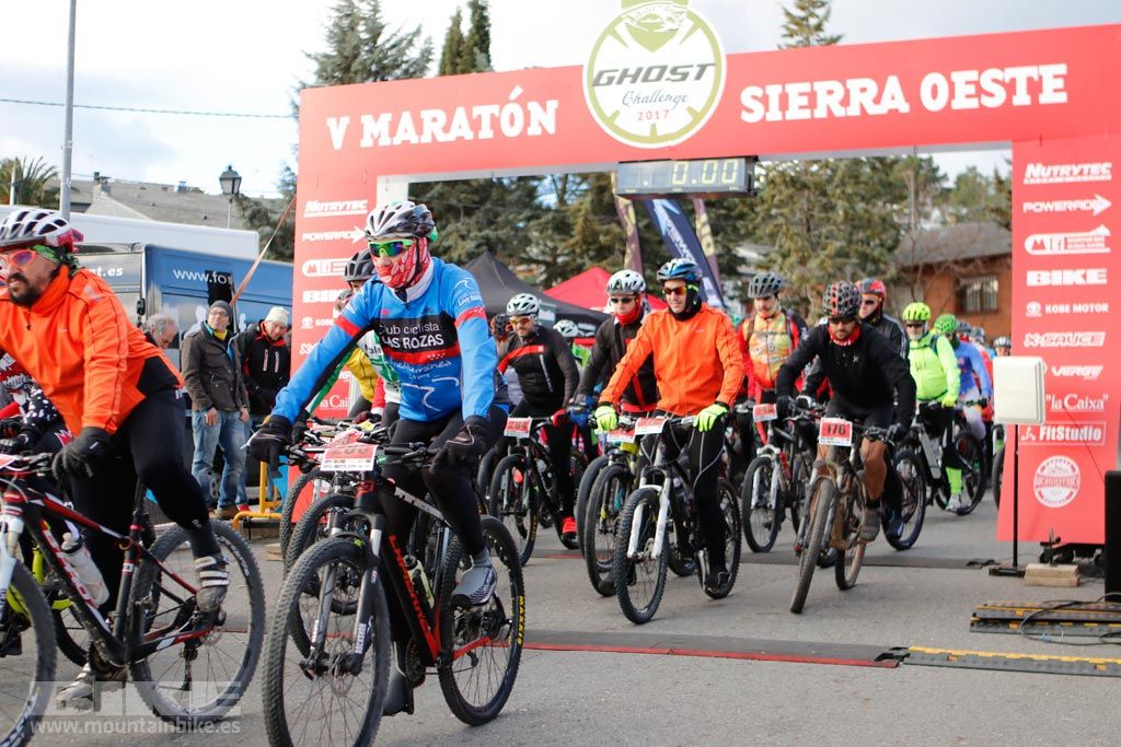Maraton Sierra Oeste 2017. Salida