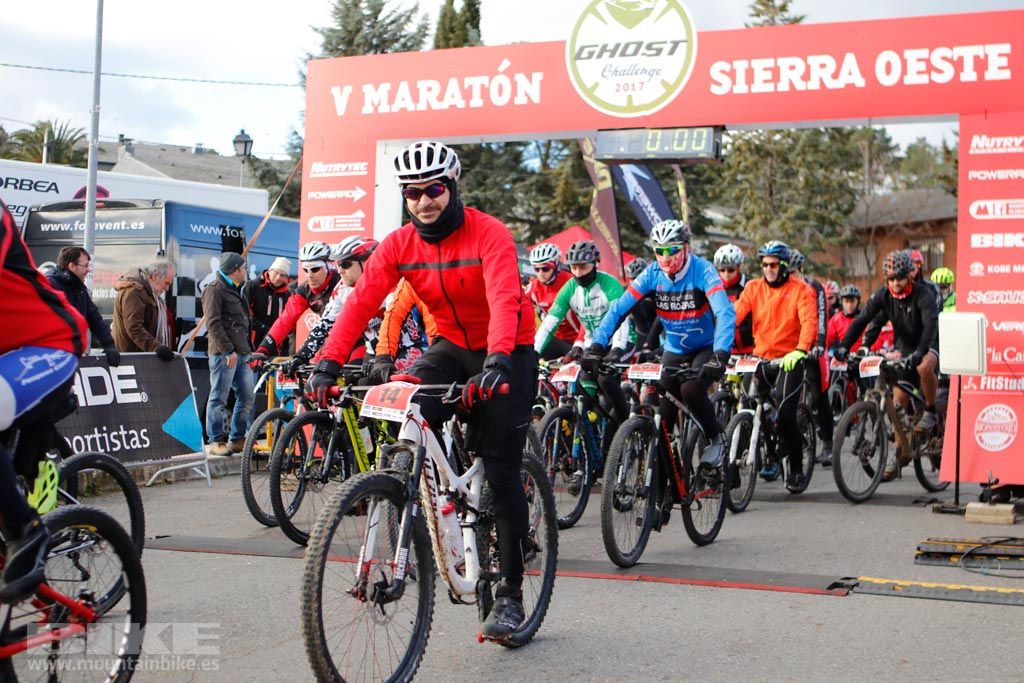 Maraton Sierra Oeste 2017. Salida