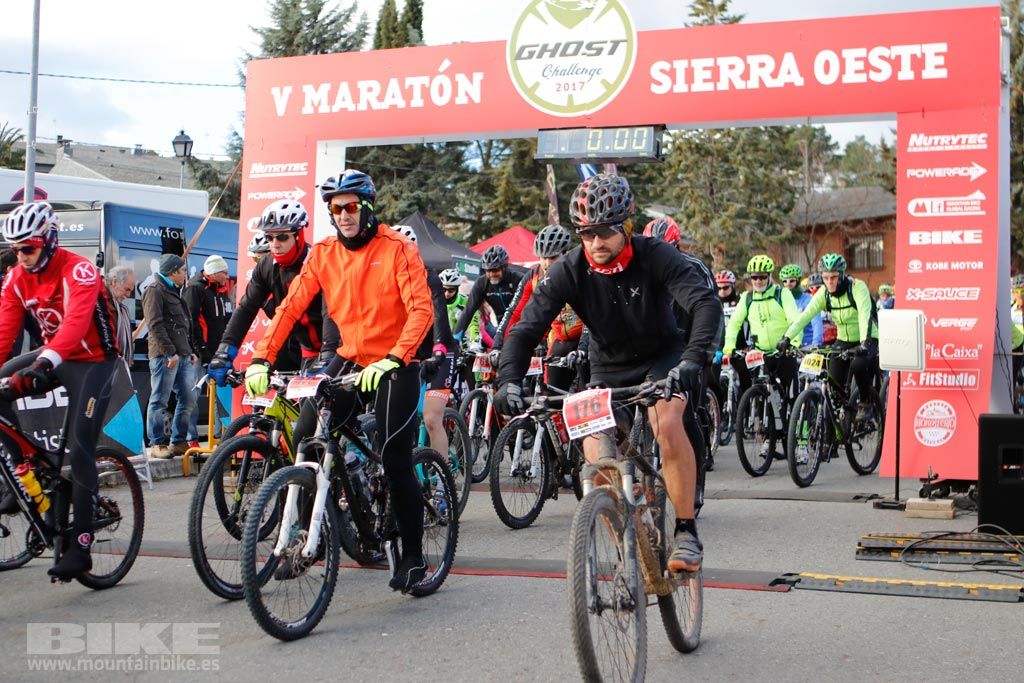 Maraton Sierra Oeste 2017. Salida