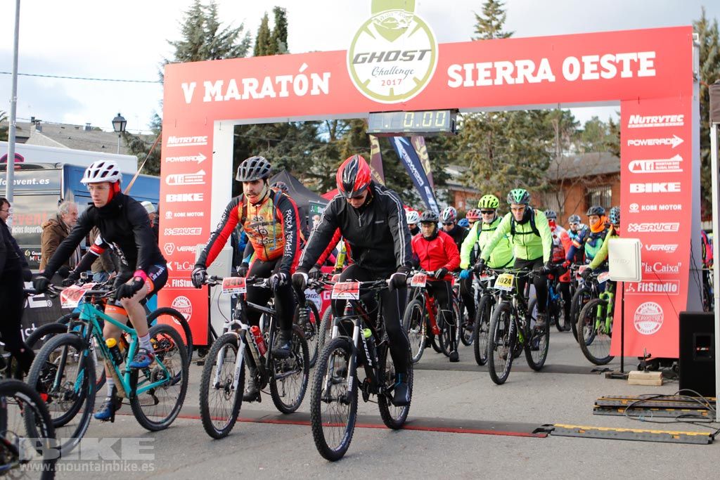 Maraton Sierra Oeste 2017. Salida