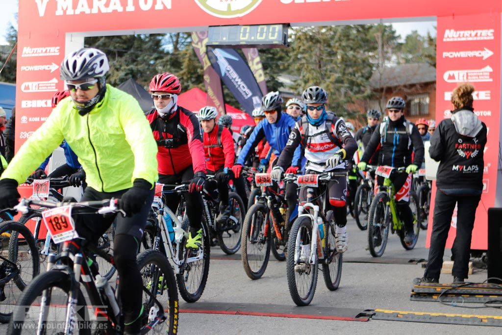 Maraton Sierra Oeste 2017. Salida