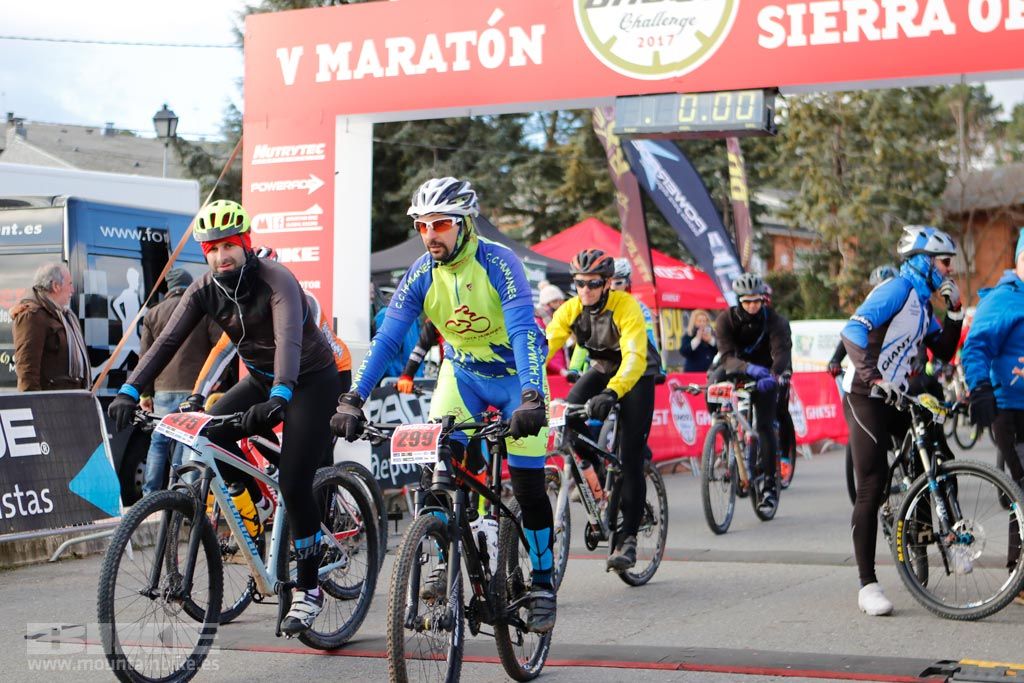 Maraton Sierra Oeste 2017. Salida