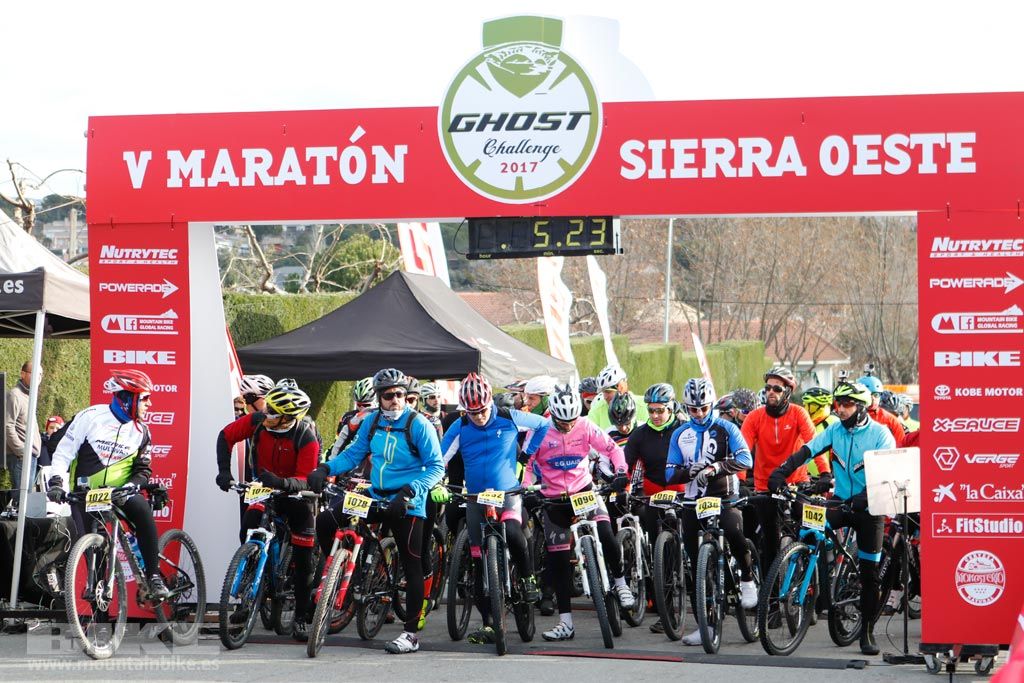 Maraton Sierra Oeste 2017. Salida