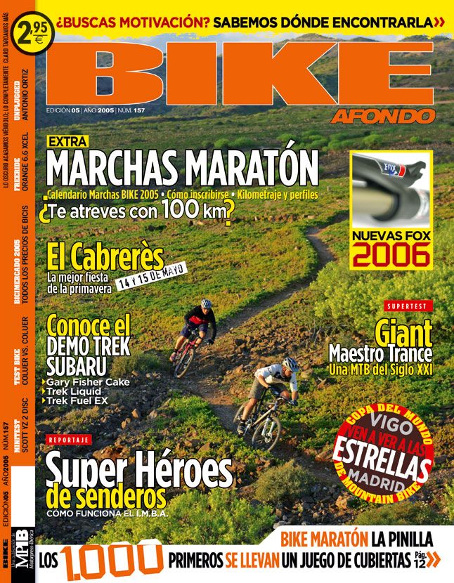 Todas las portadas de BIKE