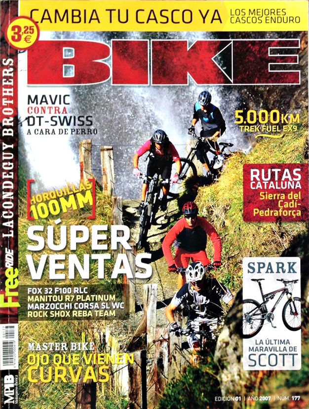 Todas las portadas de BIKE
