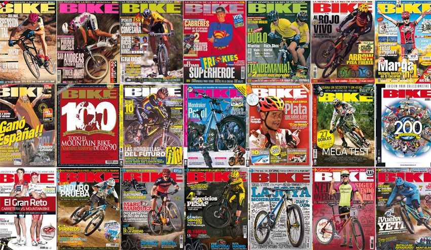 Todas las portadas de BIKE