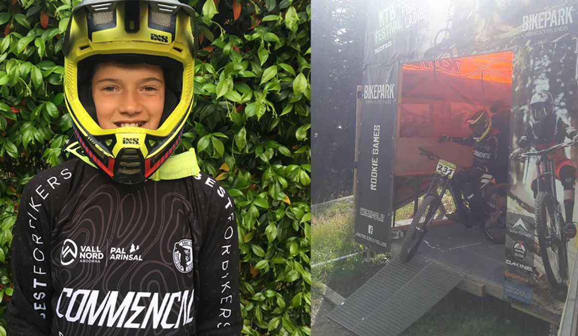Arnau Graslaub Miro: Top 15 en el IXS Rookies Championships