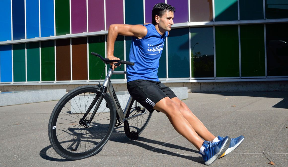 Entrena sin dar pedales: Brazos